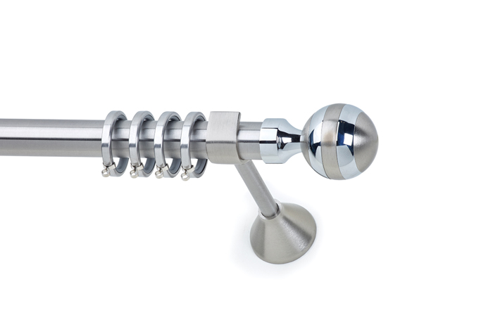 Anartisi Kourtinoxulo F25 Inox ISO Nikel Satine